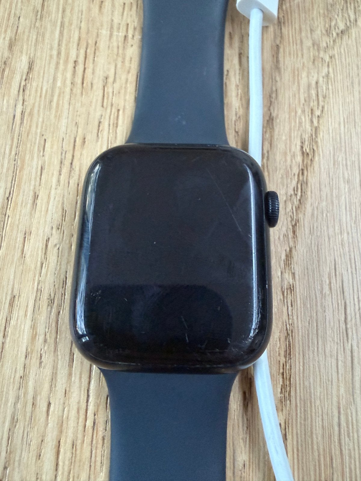 Apple Watch Series 7 (45mm) - Midnight Aluminium, Ophalen, Zwart, IOS, Waterdicht