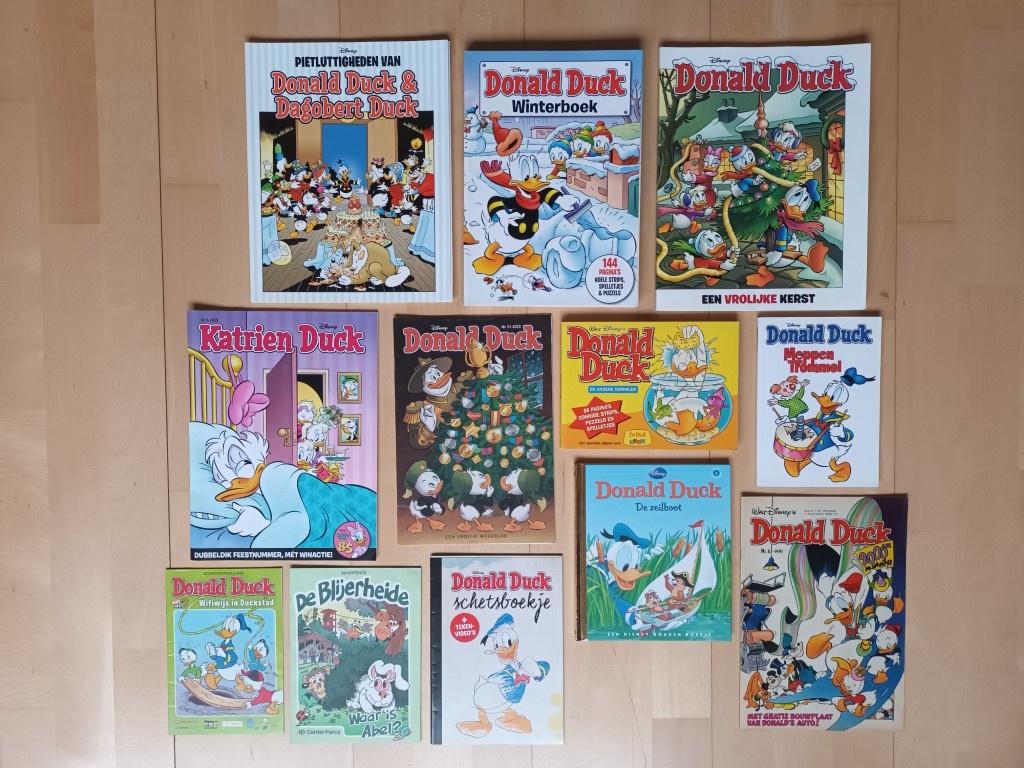 Diverse Donald Duck strips/boekjes., Meerdere comics, Ophalen of Verzenden, Gelezen, Europa