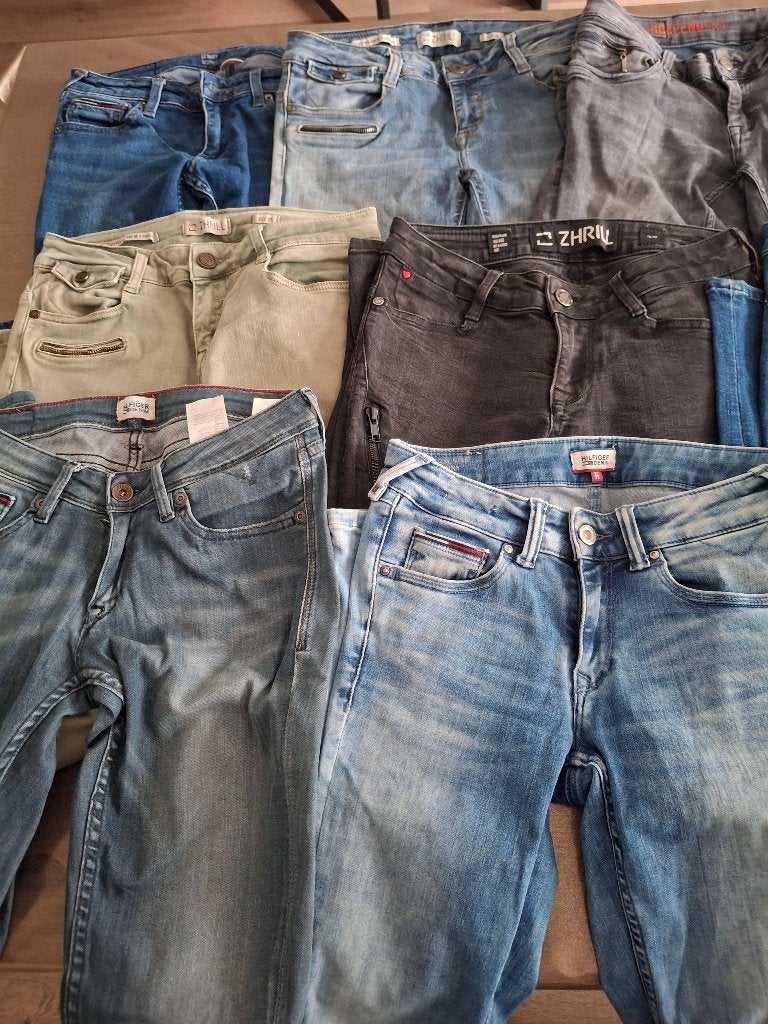 Spijkerbroek pakket maat 27, Ophalen of Verzenden, Gedragen, Maat 38/40 (M)