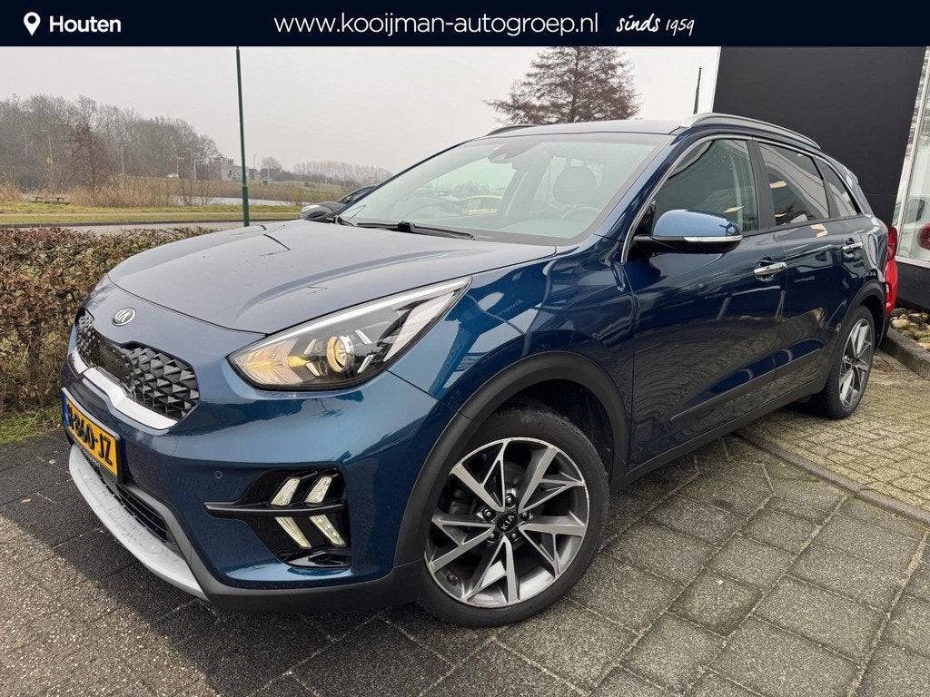 Kia Niro 1.6 GDi Hybrid DynamicPlusLine Dodehoeksensor, Stoe, Auto's, Kia, Bedrijf, Te koop, Niro, ABS, Achteruitrijcamera, Adaptive Cruise Control