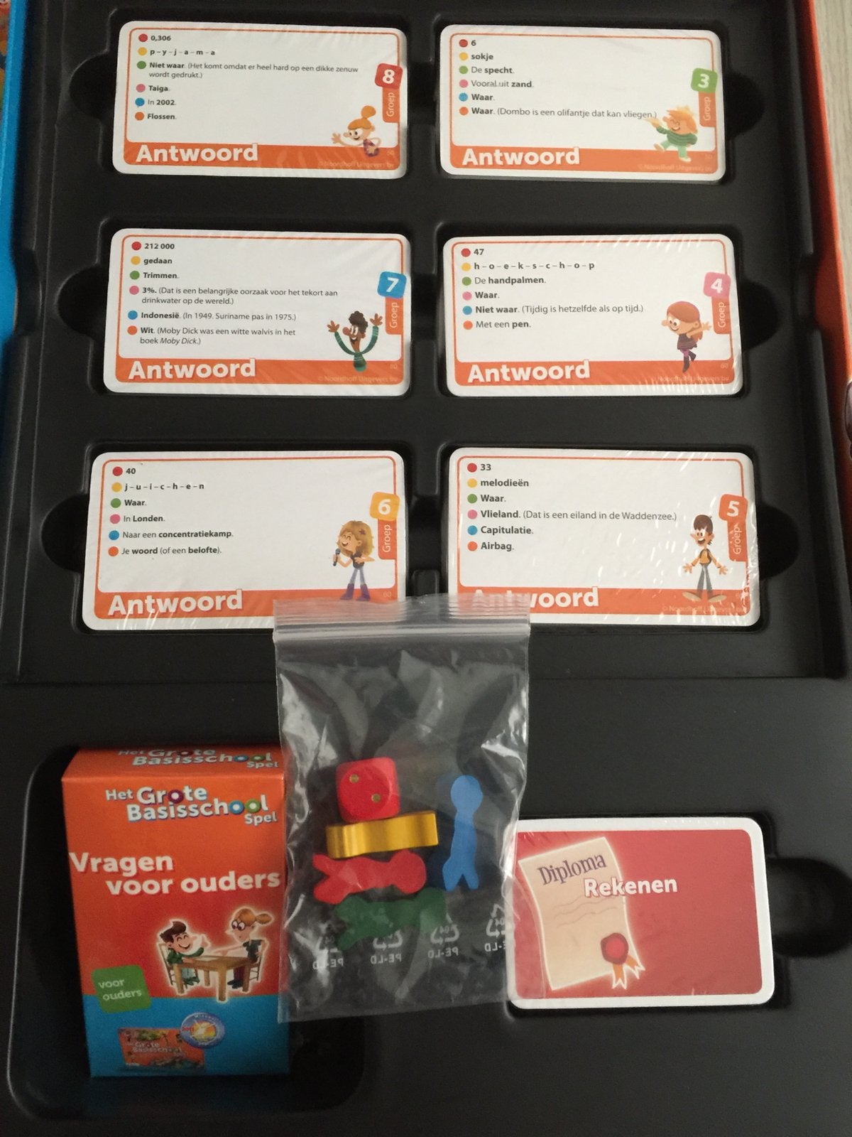 Het grote Basisschool spel groep 3 t/m 8, Ophalen of Verzenden, Nieuw, Taal en Lezen