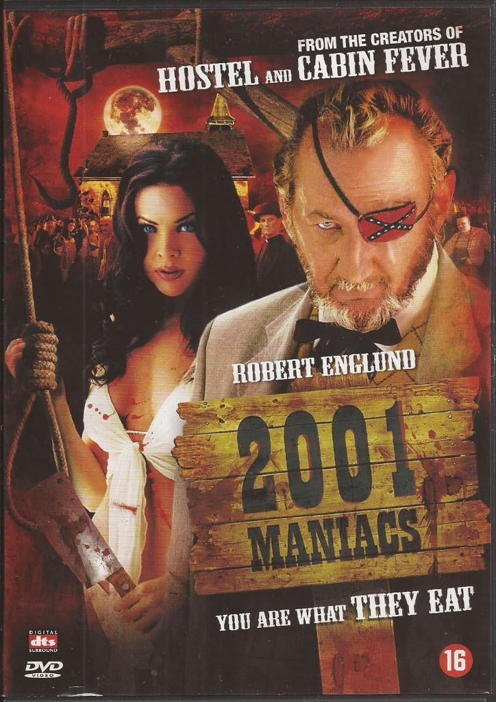 2001  MANIACS, Vanaf 16 jaar, Ophalen, Gebruikt, Overige genres