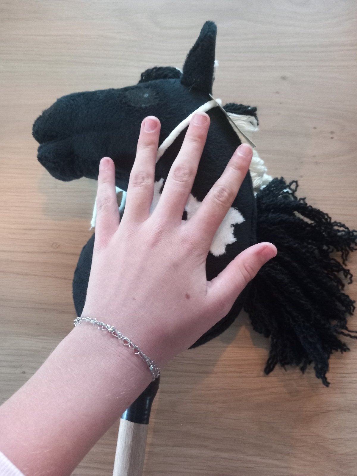 Hobbyhorse zwart-wit, Ophalen of Verzenden, Nieuw, Jongen of Meisje