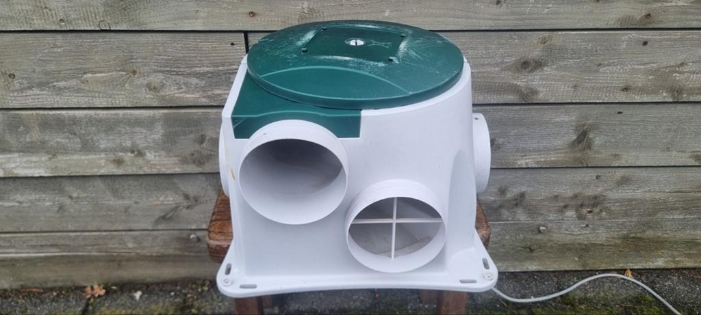 STORK ZEHNDER CMFE VENTILATIEBOX 350-425 M3, Doe-het-zelf en Verbouw, Ventilatie en Afzuiging, Ophalen of Verzenden, Zo goed als nieuw