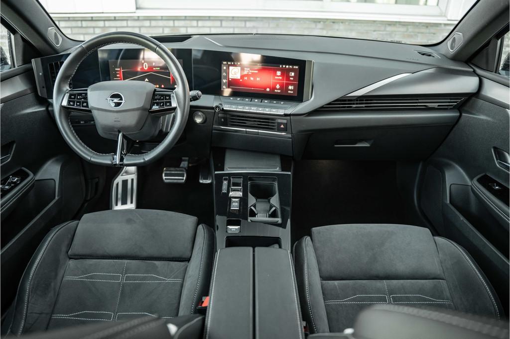Opel Astra Electric 54 kWh GS | Panoramadak | HUD | ACC | Ca, Auto's, Opel, Gebruikt, Zwart, 156 pk, Blauw