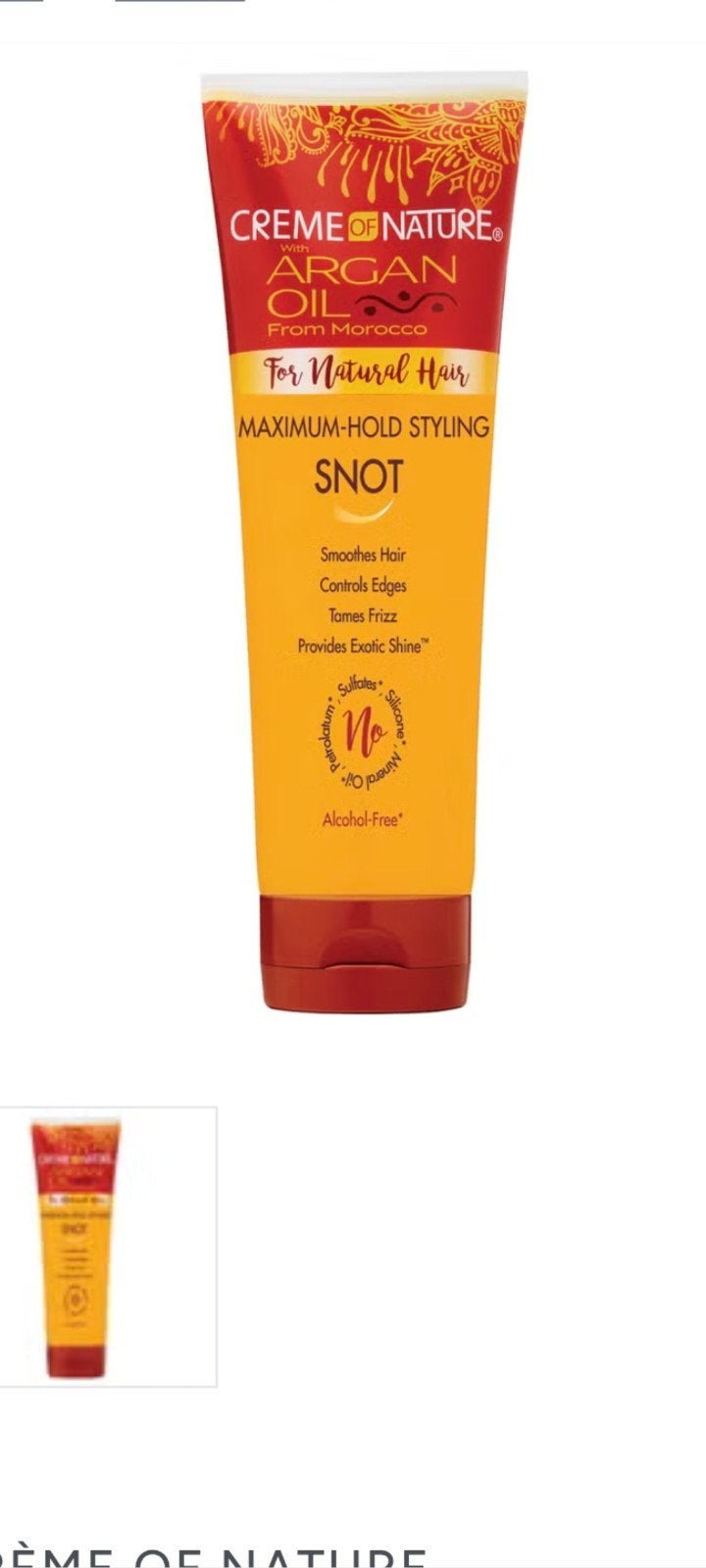 Gevraagd   creme of nature snot gel, Ophalen of Verzenden, Nieuw, Gehele gezicht