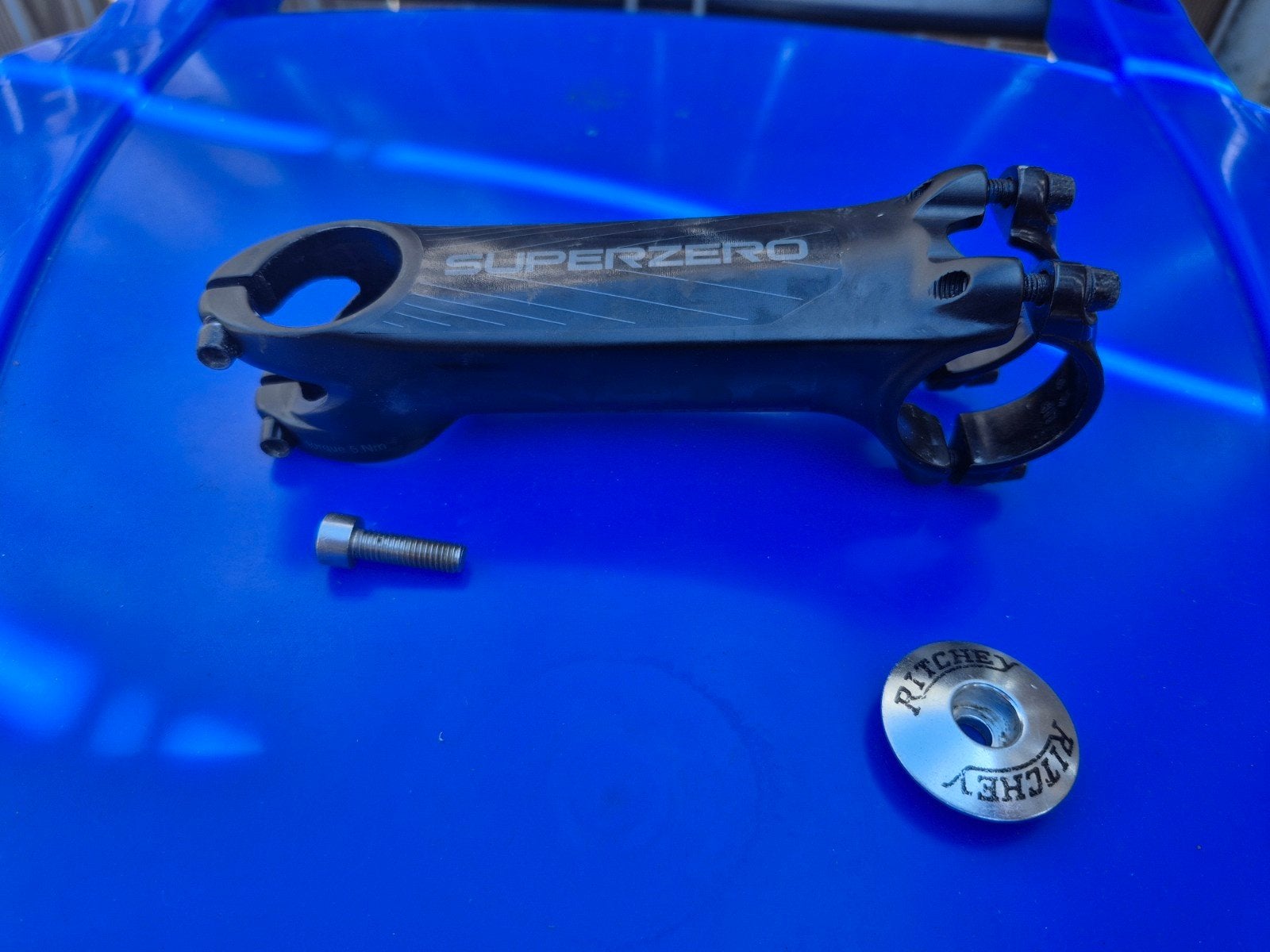 Deda Superzero stuurpen 120mm - Gebruikt, Fietsen en Brommers, Fietsonderdelen, Gebruikt, Stuur, Ophalen of Verzenden, Racefiets