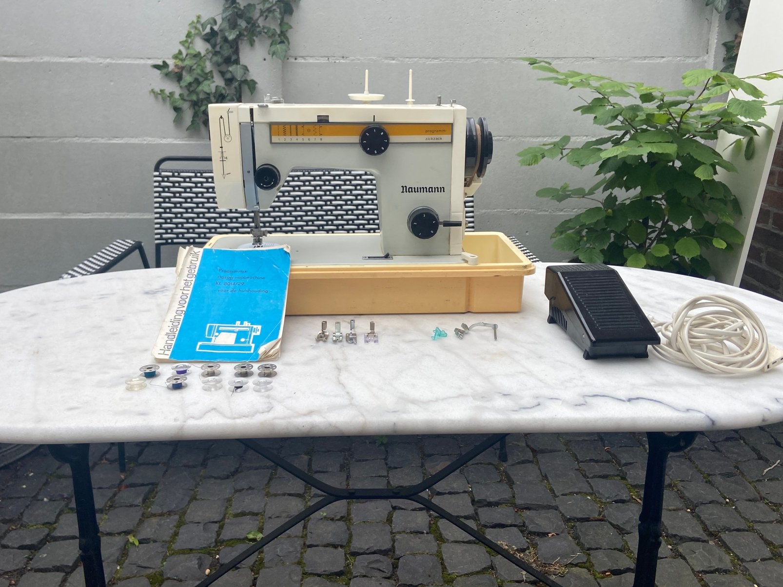 Naaimachine naumann, Ophalen, Gebruikt, Naaimachine, Overige merken