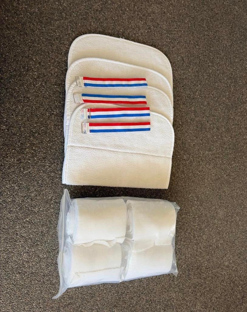 Witte bandages, onderlappen en bandjes maat pony, Ophalen of Verzenden, Zo goed als nieuw