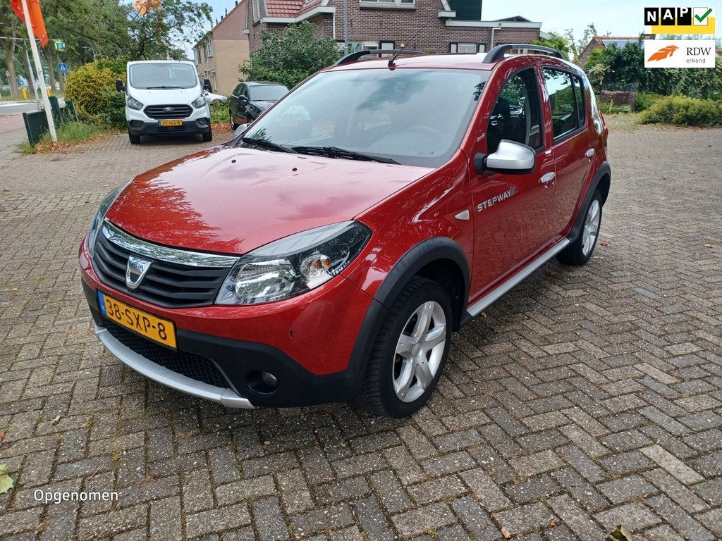 Dacia Sandero 1.6 Stepway, Auto's, Dacia, Bedrijf, Te koop, Sandero Stepway, ABS, Airbags, Airconditioning, Centrale vergrendeling