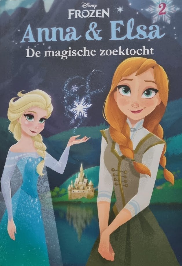 Boek Disney Frozen - Anna En Elsa: De Magische Zoektocht, Boeken, Fictie algemeen, Meisje, Walt Disney, Ophalen of Verzenden
