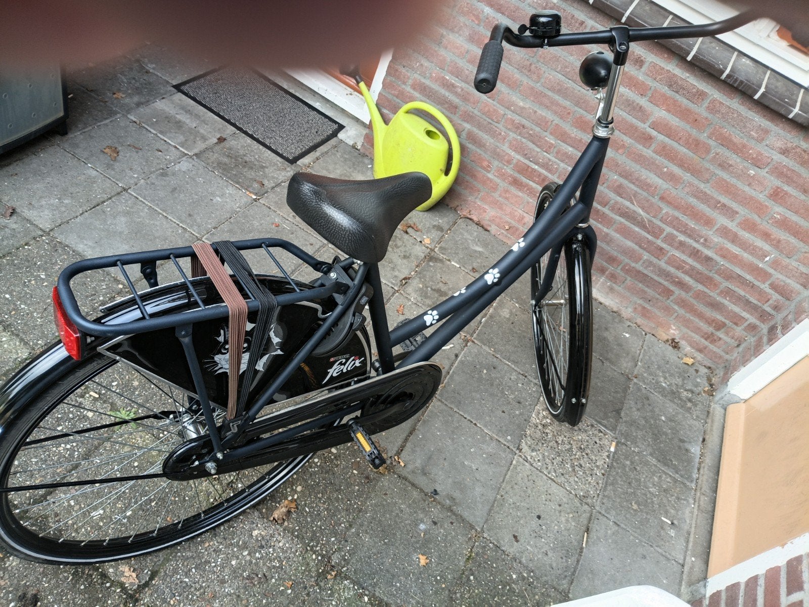 oma fiets 28 inch, Fietsen en Brommers, Fietsen | Dames | Damesfietsen, Terugtraprem, 56 cm of meer, Zo goed als nieuw, Ophalen