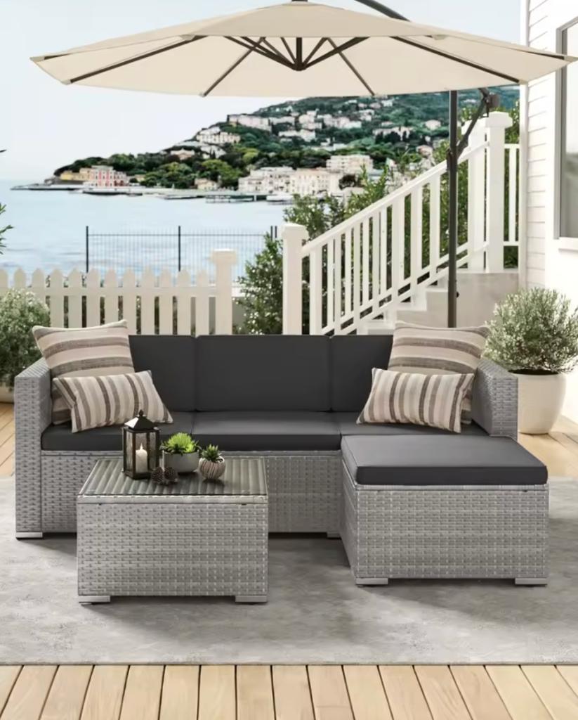 Luxe Loungeset - Voor Binnen/Buiten - Nieuw In Doos