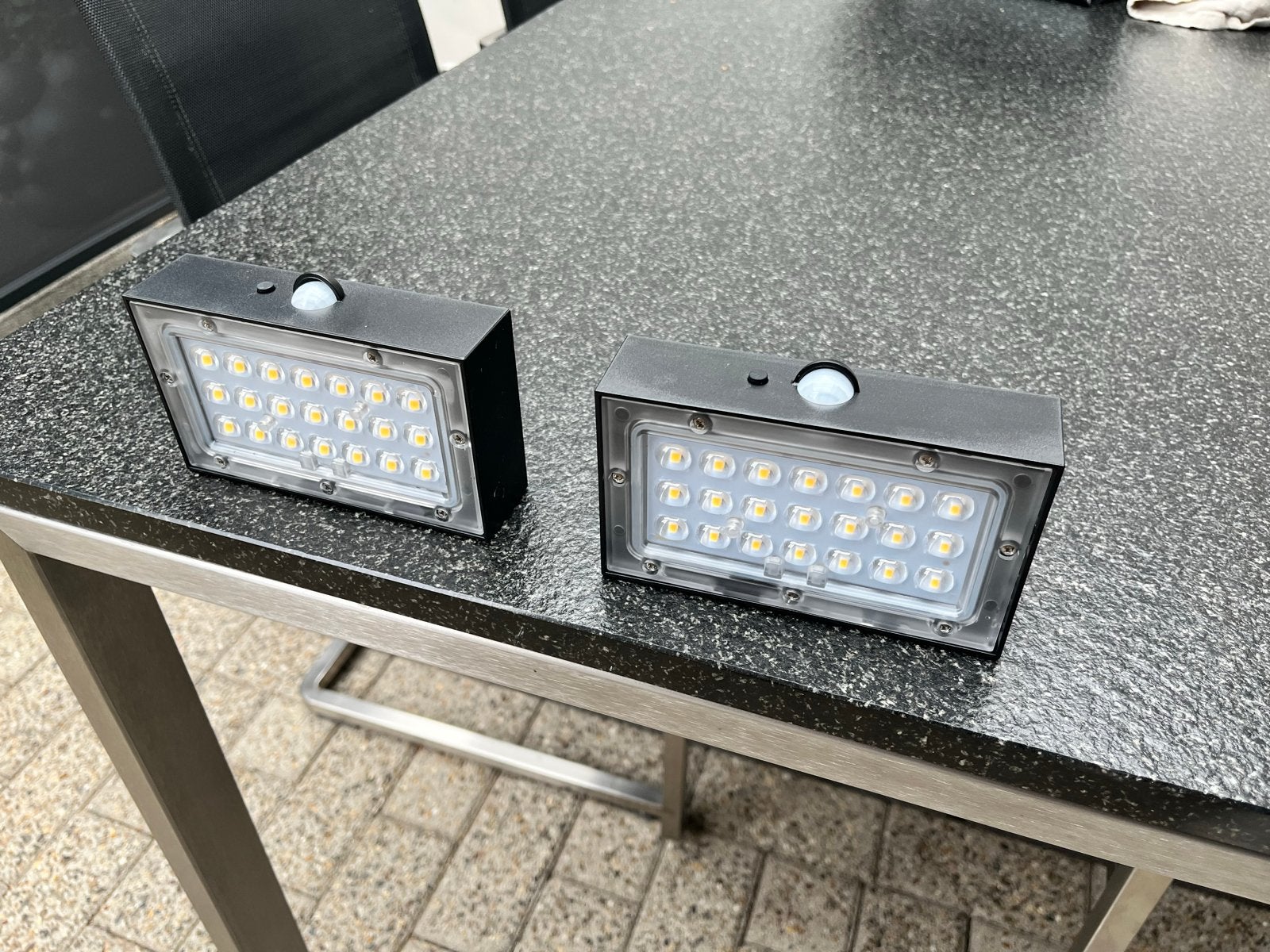 Ledvion Solar LED Lampen met Bewegingssensor (2 stuks), Ophalen, Zonne-energie, Minder dan 50 watt, Wandlamp