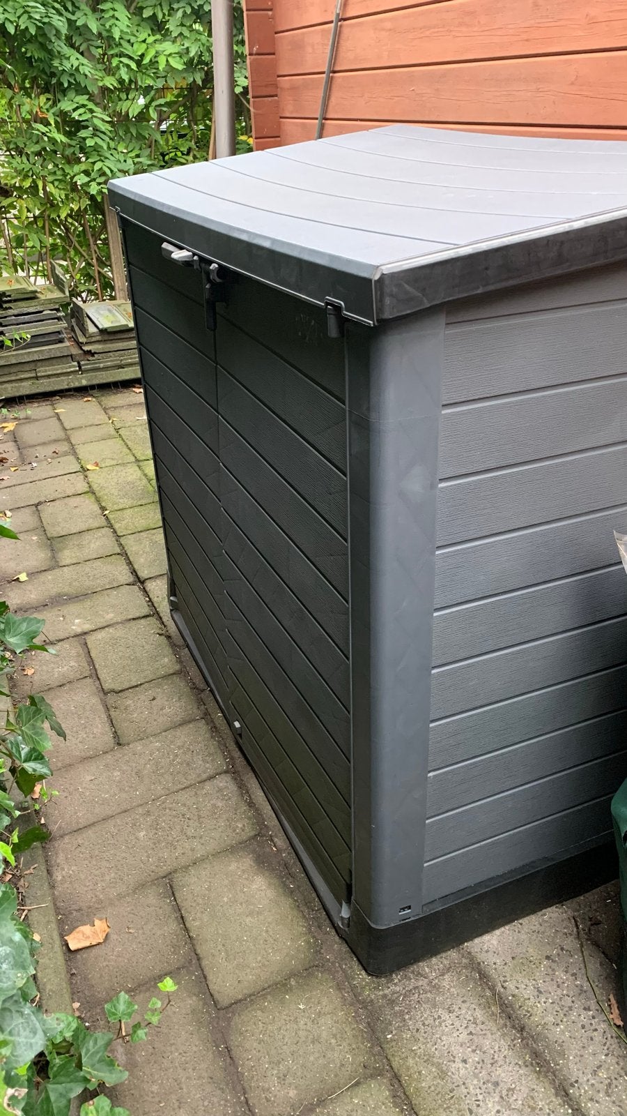 DURAMAX STOREAWAY 1200L Kunststof Tuinberging, Ophalen, Gebruikt, Kunststof, Containerberging