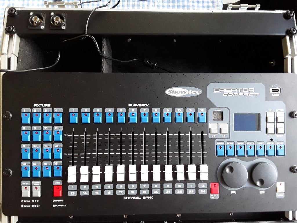 Showtec creator compact, Ophalen of Verzenden, Zo goed als nieuw, Licht, Geluidgestuurd