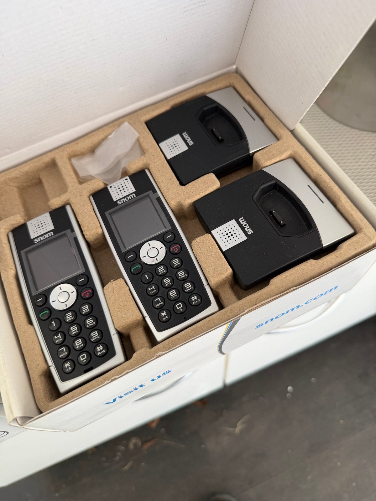 4x Snom M9 VoIP telefoons (2 sets), Ophalen of Verzenden, Nieuw, 4 handsets of meer