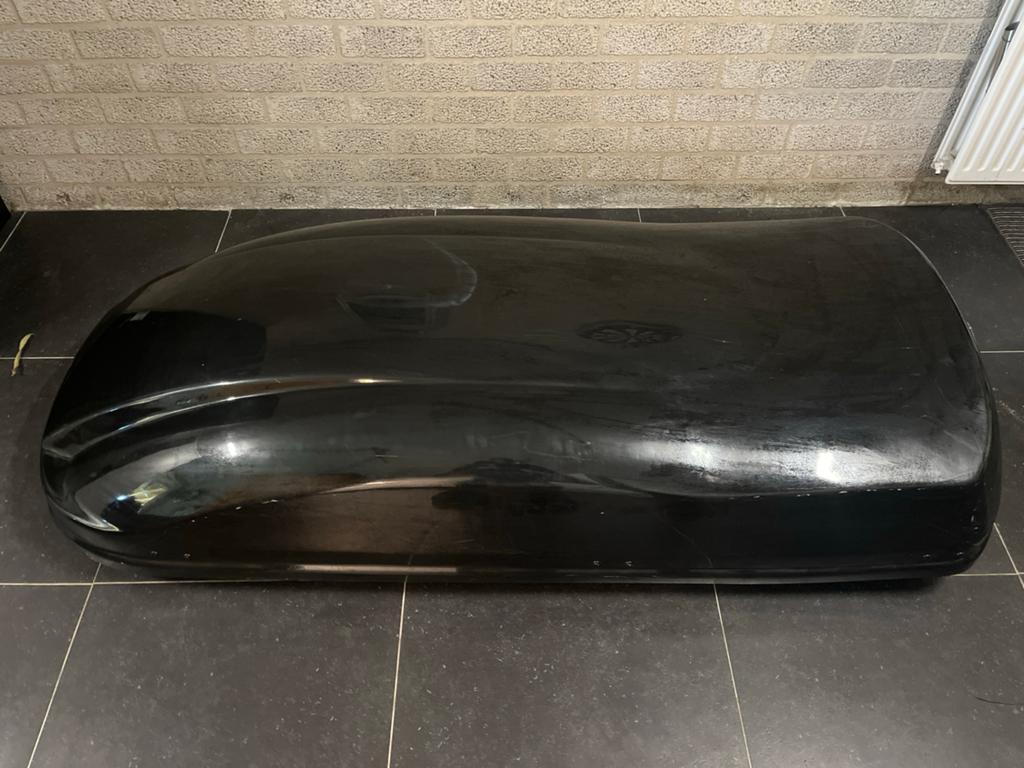 Dakkoffer 480ltr met dakdragers, beide met slot, Auto diversen, Dakkoffers, Gebruikt, Ophalen