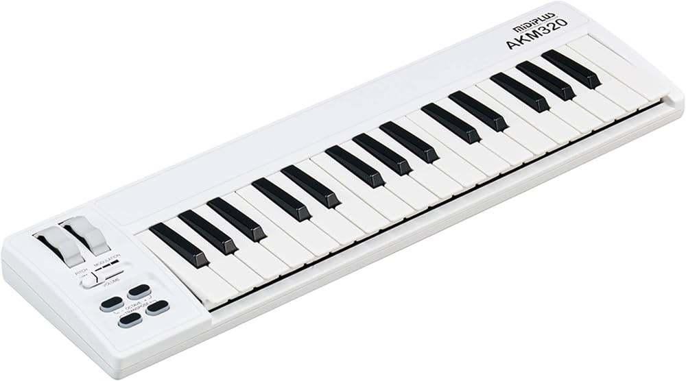 Midiplus AKM320 MIDI keyboard wit, Muziek en Instrumenten, Midi-apparatuur, Nieuw, Ophalen of Verzenden