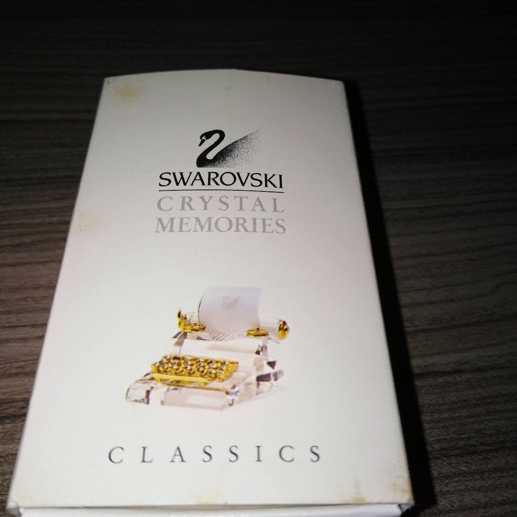 Swarovski Crystal Memories Classics - Schrijfmachine, Verzamelen, Swarovski, Ophalen, Zo goed als nieuw, Overige typen