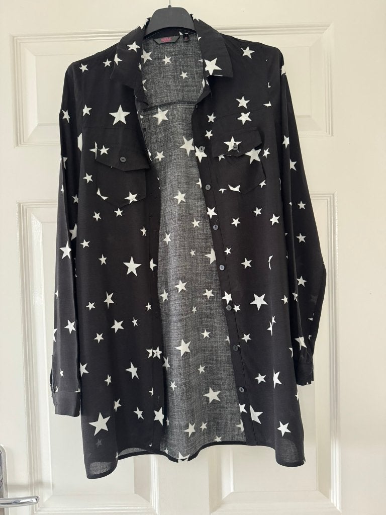 Blouse sterren Coolcat maat 158-164, Kinderen en Baby's, Meisje, Ophalen of Verzenden, Zo goed als nieuw, Overhemd of Blouse