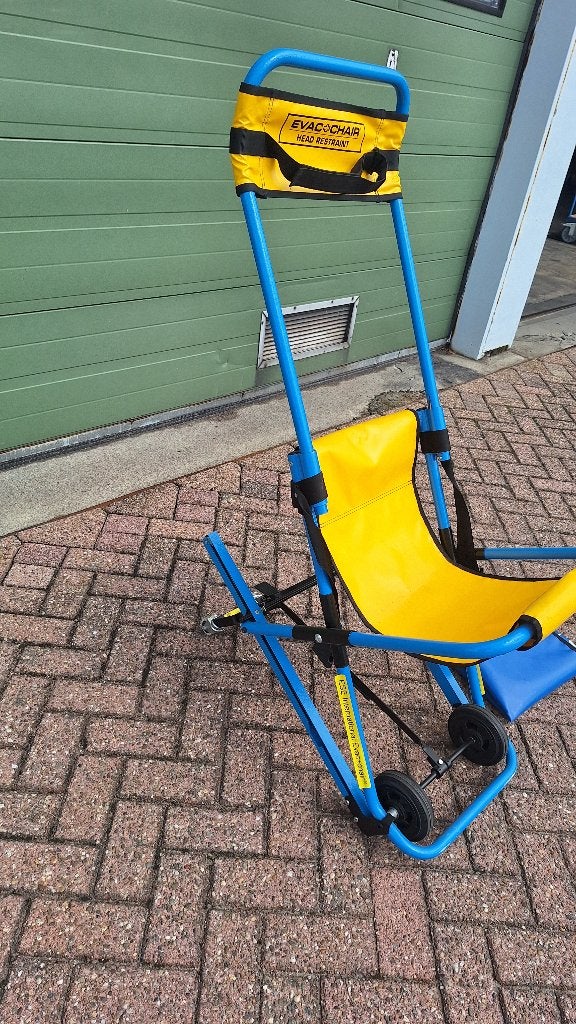 Evacuatiestoelen evacuatiestoel Evac chair trap stoel, Ophalen, Gebruikt, Industriepark 2a 9351PA Leek, H.O.Albert Ale Slotema