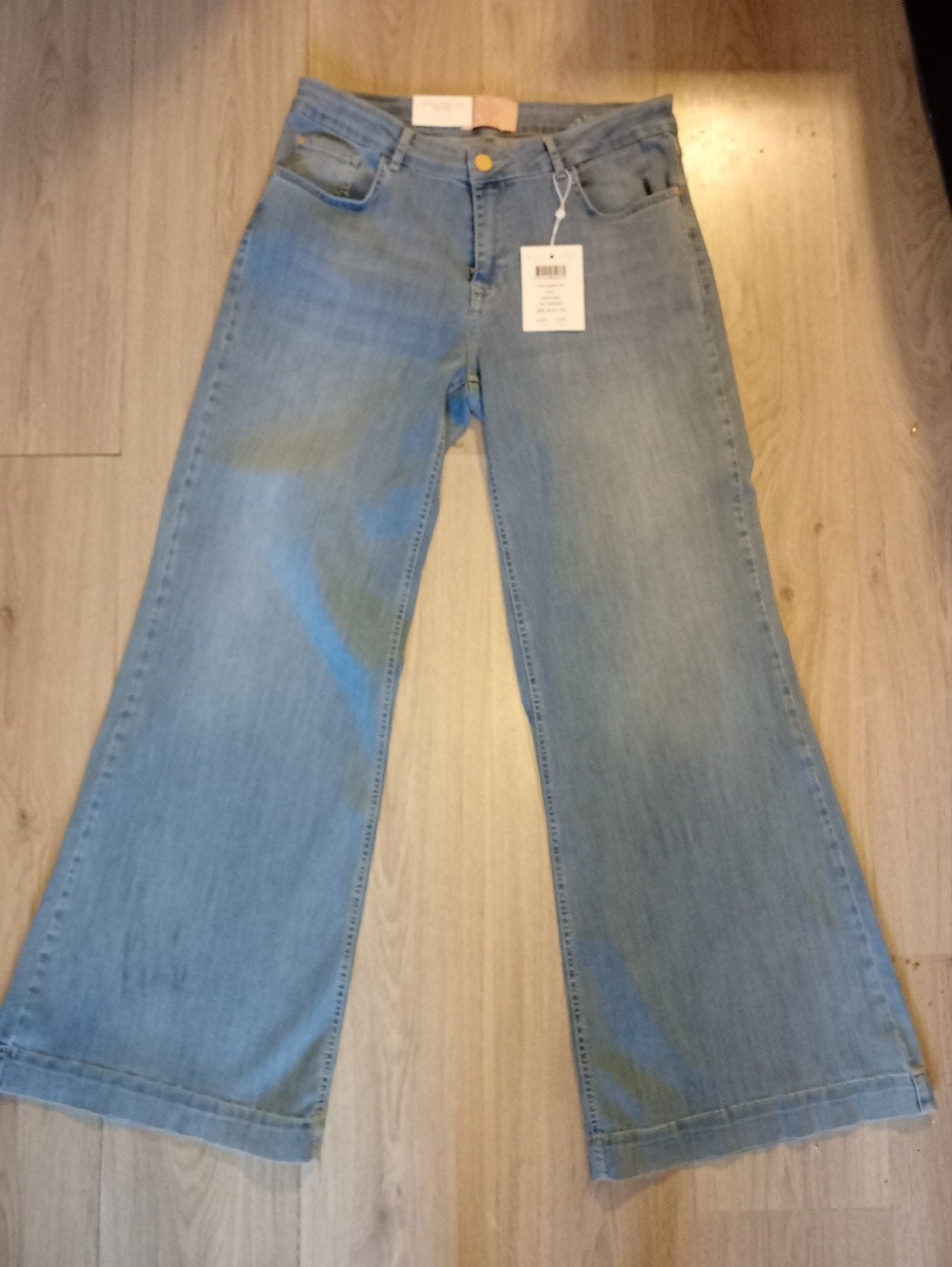 Para Mi Jeans Scotty Extra Wide Leg W42/L32 Carbon Blue, Ophalen, Para Mi, Blauw, Nieuw