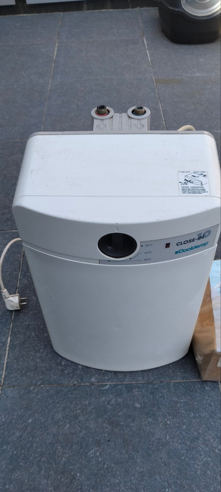 Daalderop Close-in Boiler 10L incl. aansluitset, Ophalen, Gebruikt, Boiler, Minder dan 20 liter