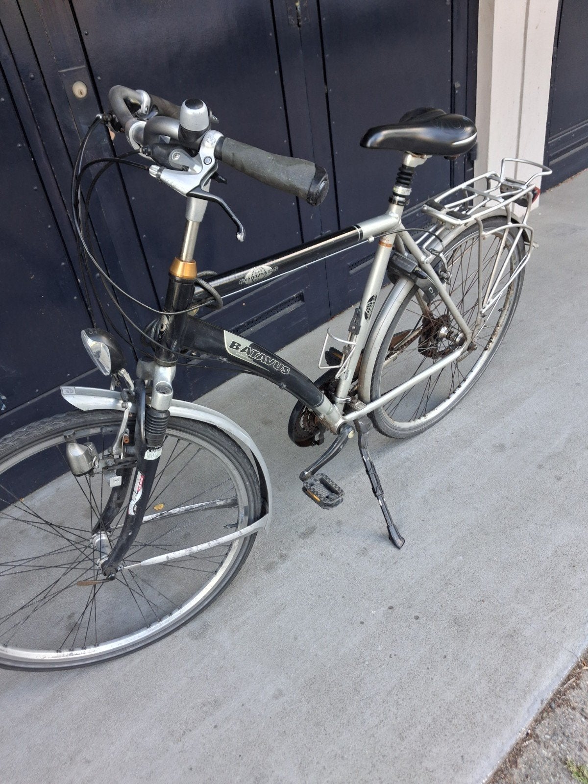 Batavus Compass Herenfiets - Lichtgewicht & Comfortabel, Ophalen, Gebruikt, Velgrem, Versnellingen