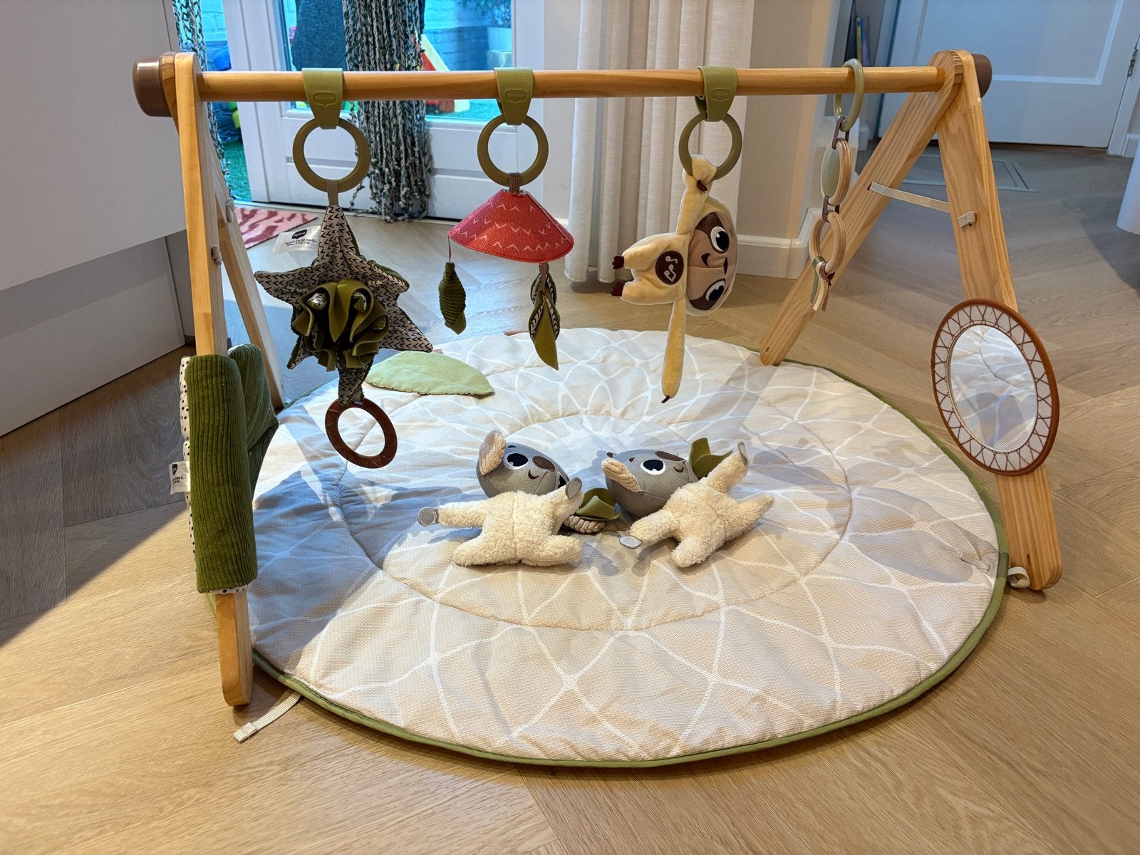 Tiny Love Boho Chic Luxe Developmental Gymini Speelkleed, Ophalen, Zo goed als nieuw, Speelkleed, Met geluid