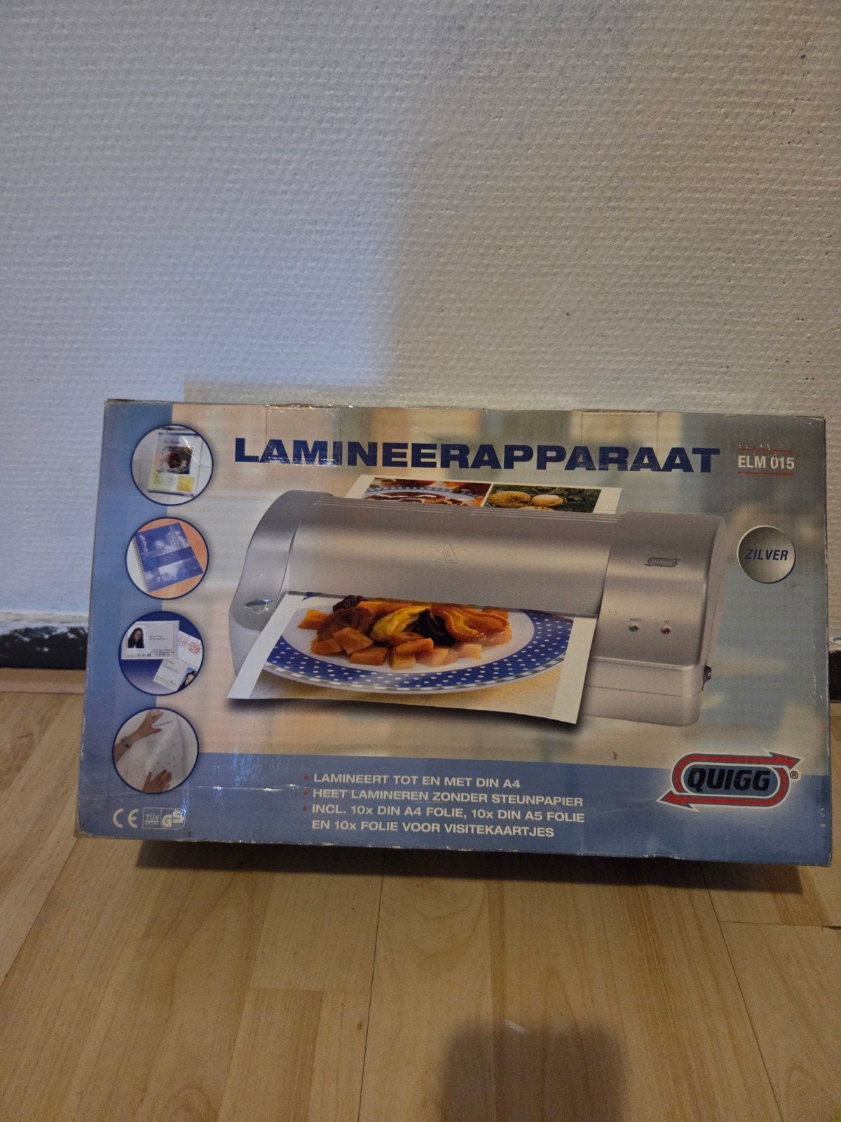 Quigg Lamineerapparaat ELM 015 - Nieuw in doos, Ophalen of Verzenden