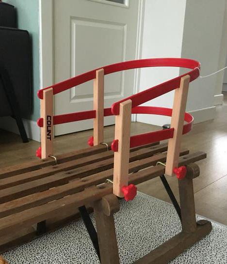 NIEUW! Rugleuning voor houten slee, Kinderen en Baby's, Ophalen of Verzenden, Rugleuning, Nieuw, Hout