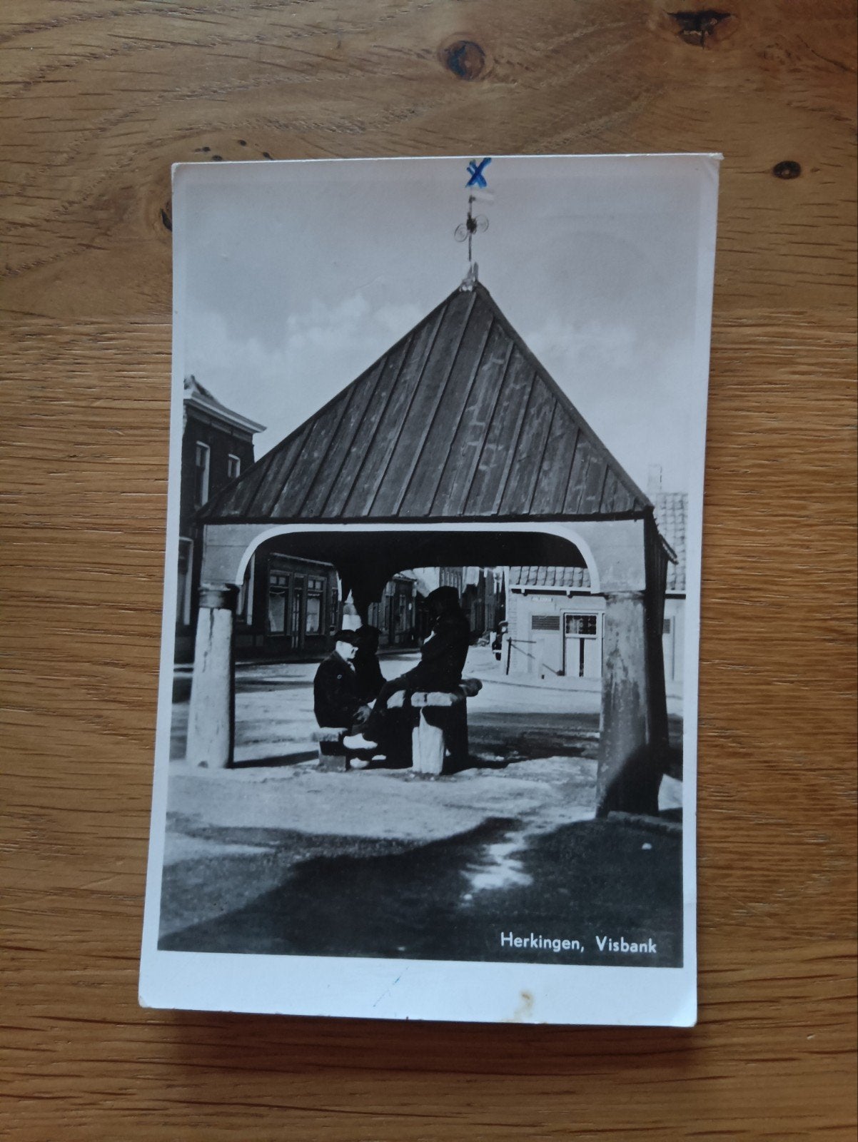 Herkingen Visbank (1957), Ophalen of Verzenden, 1940 tot 1960, Gelopen, Zuid-Holland