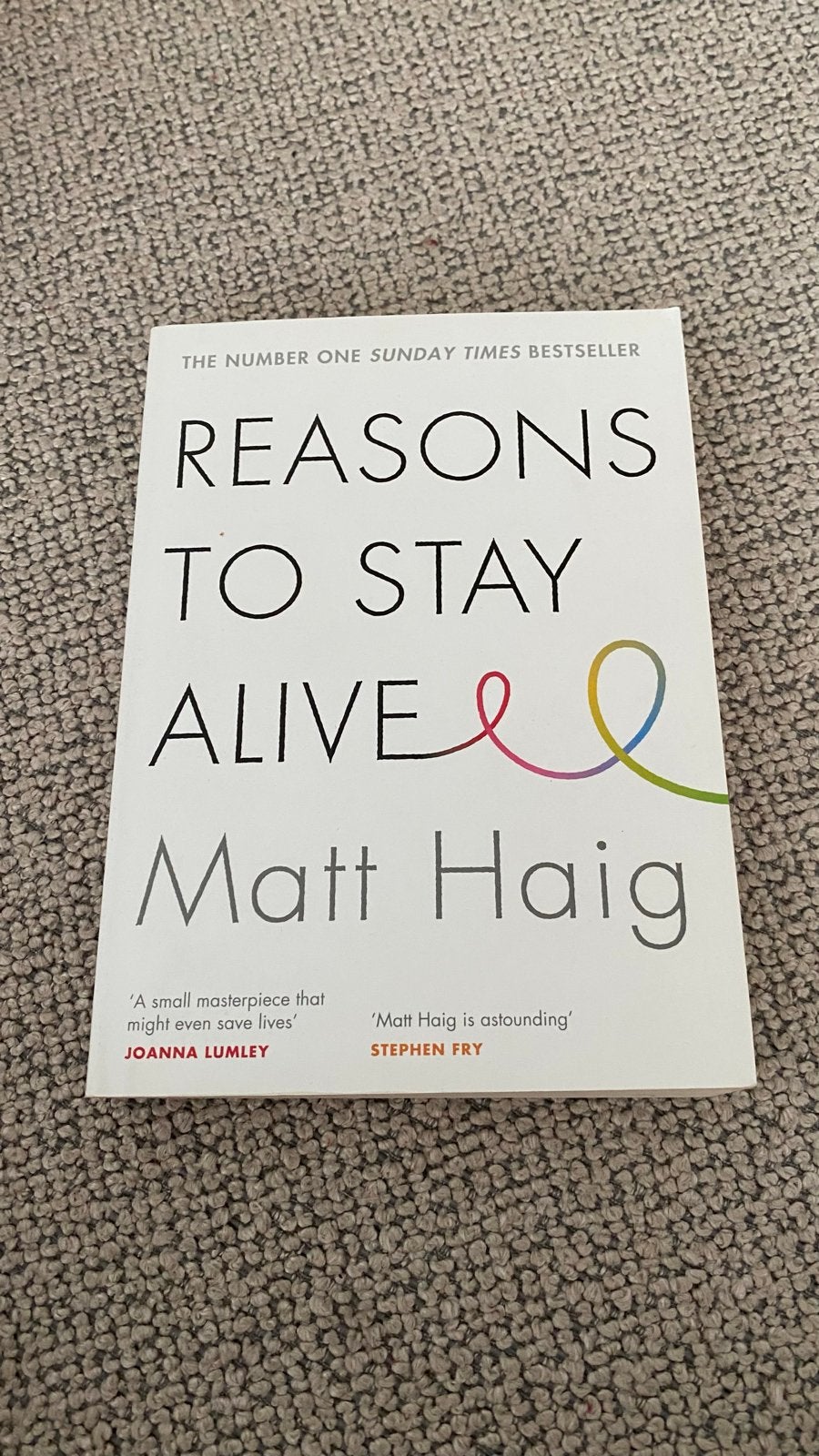 Reasons to Stay Alive - Matt Haig (Engels), Boeken, Ophalen of Verzenden, Zo goed als nieuw, Europa overig