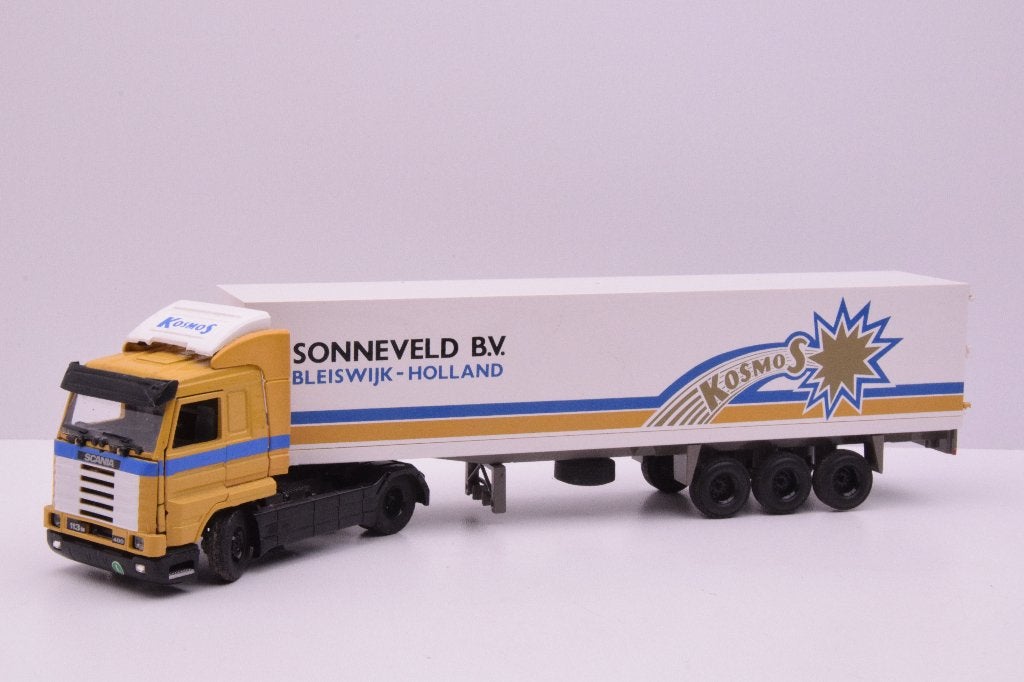 Scania 143 Streamline  ''Sonneveld transport ''  Tekno, Ophalen of Verzenden, Zo goed als nieuw, Bus of Vrachtwagen, Tekno
