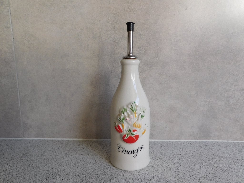 Fles 17,5 cm. 300 ml. Vinaigre Revol France, Glas of Glazen, Overige merken, Keramiek, Ophalen of Verzenden