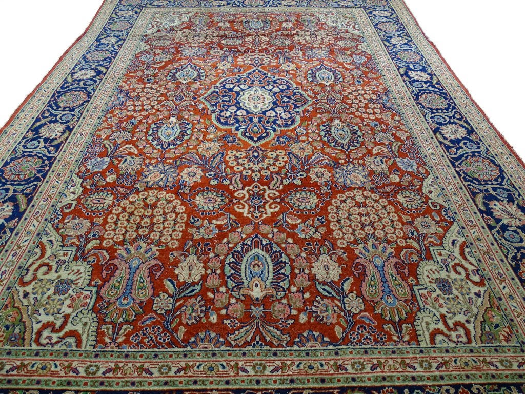 Perzisch tapijt - Sarouck - 420 x 290 cm - Handgeknoopt, Gebruikt, Antiek - Klassiek - Modern - Eclectisch, -, Verzenden