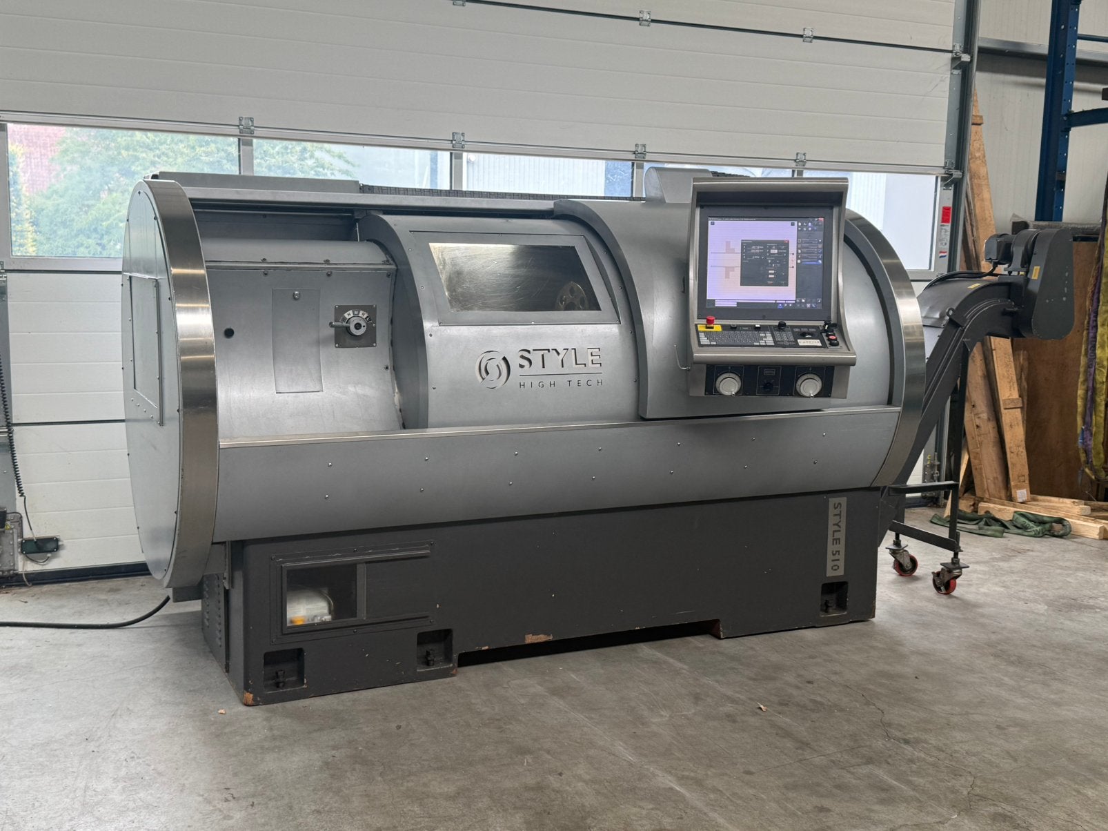 Style 510 x 1100 cnc draaibank, Doe-het-zelf en Verbouw, Draaibanken, Ophalen, Metaaldraaibank, Bunschoten, Computergestuurd (Cnc)