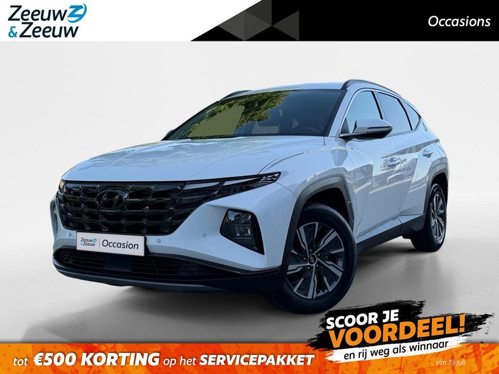 Hyundai Tucson 1.6 T-GDI HEV Comfort Smart | Uitstekende sta, Auto's, Hyundai, 12 maanden, Stof, Gebruikt, Euro 6