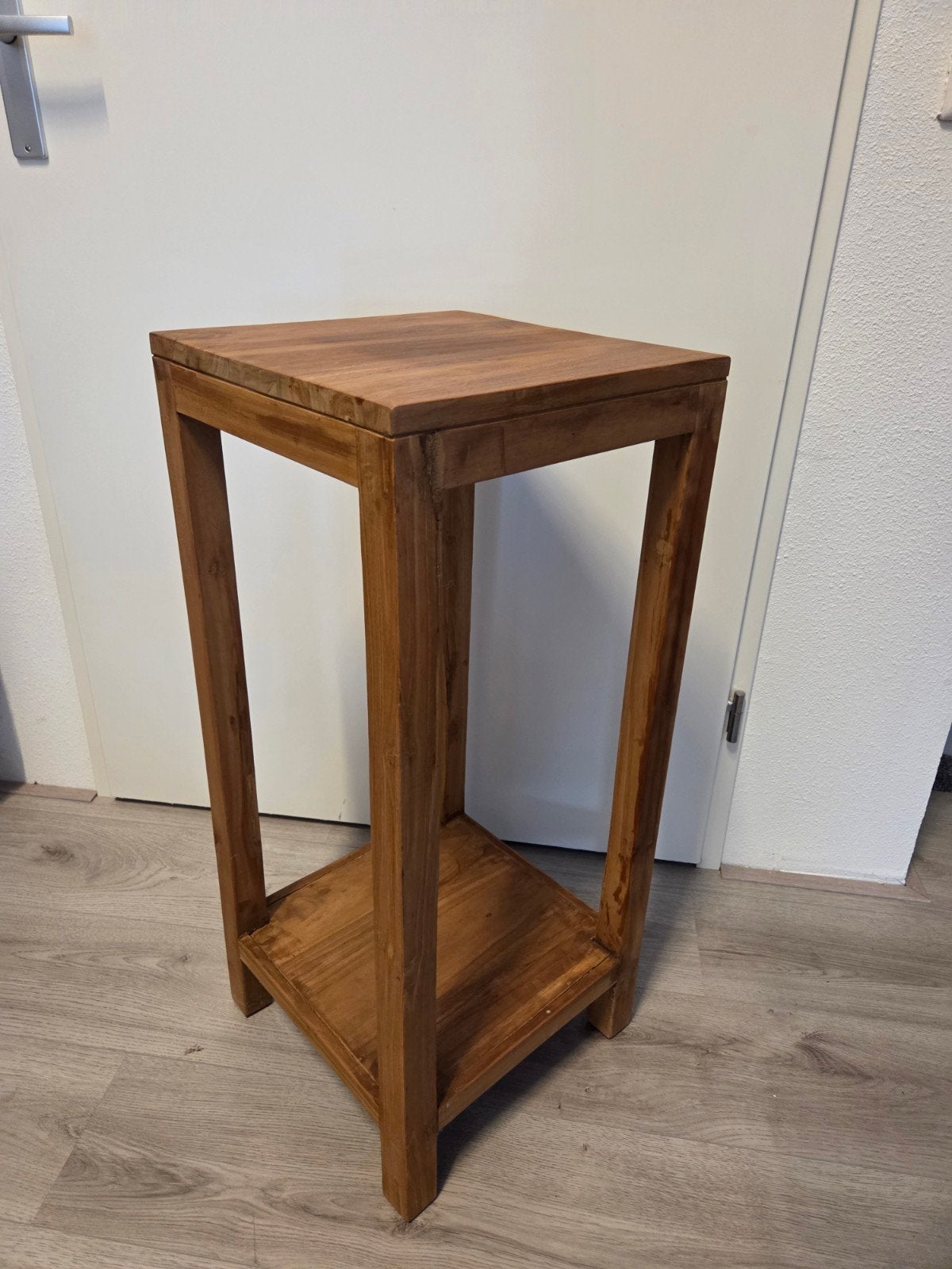 mooie stevige hoge tafel, Ophalen, Zo goed als nieuw, 75 cm of meer, 60 cm of meer