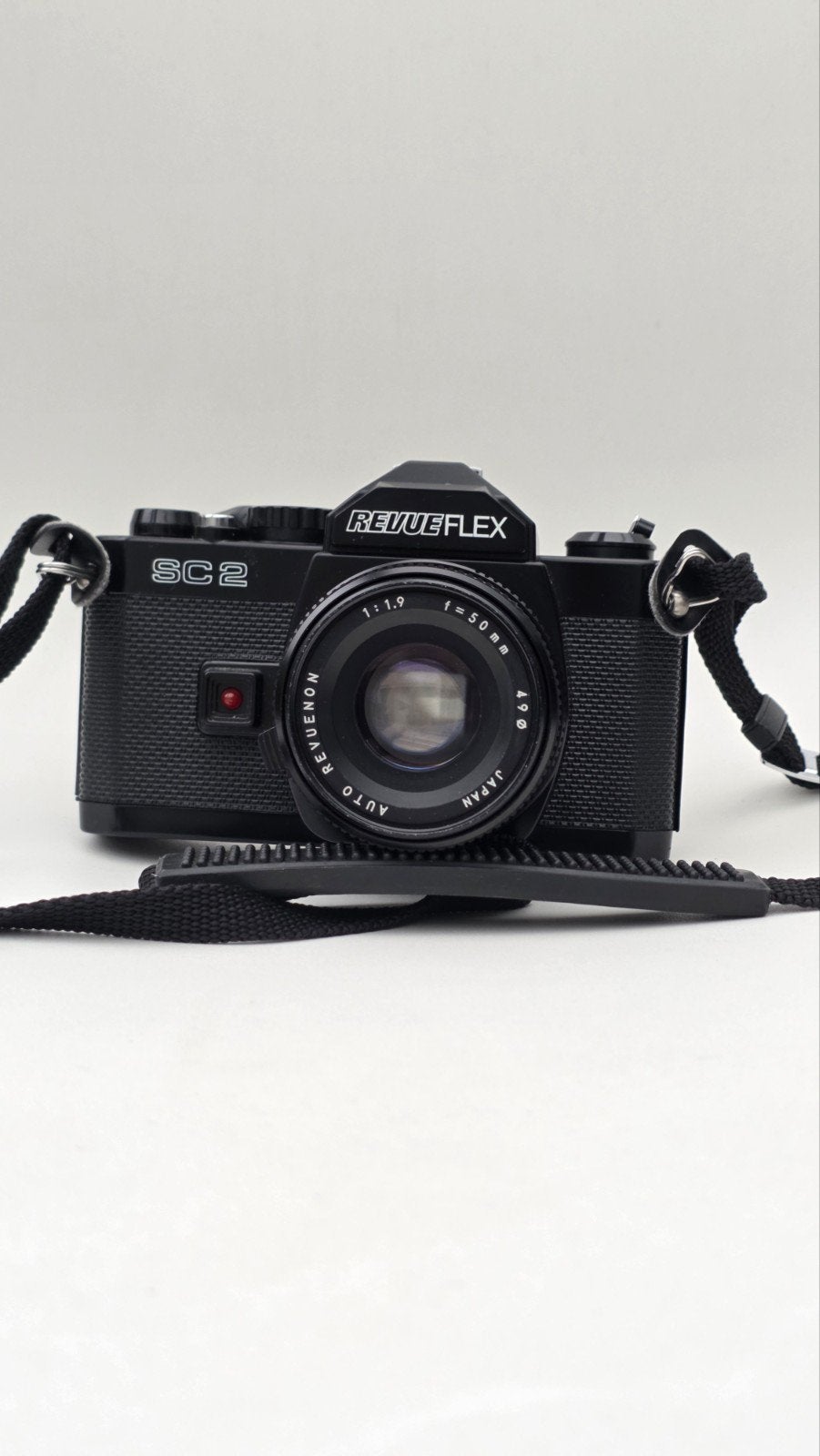 Revueflex SC2 Spiegelreflexcamera met Revueon 50mm f/1.9, Ophalen of Verzenden, Zo goed als nieuw, Spiegelreflex, Overige Merken
