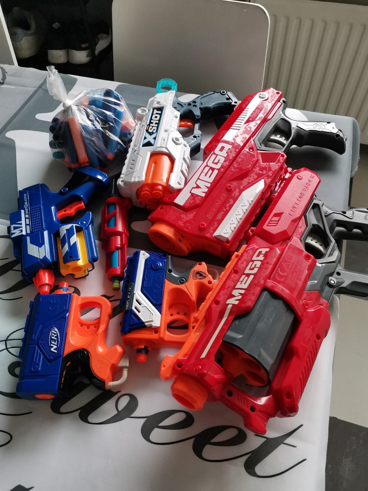 nerf, Ophalen, Gebruikt