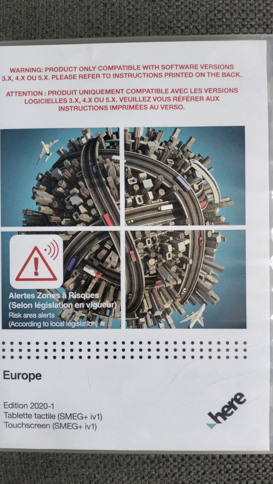 Here Navigatie Update USB voor Peugeot/Citroën (SMEG+ iv1), Ophalen of Verzenden, Nieuw