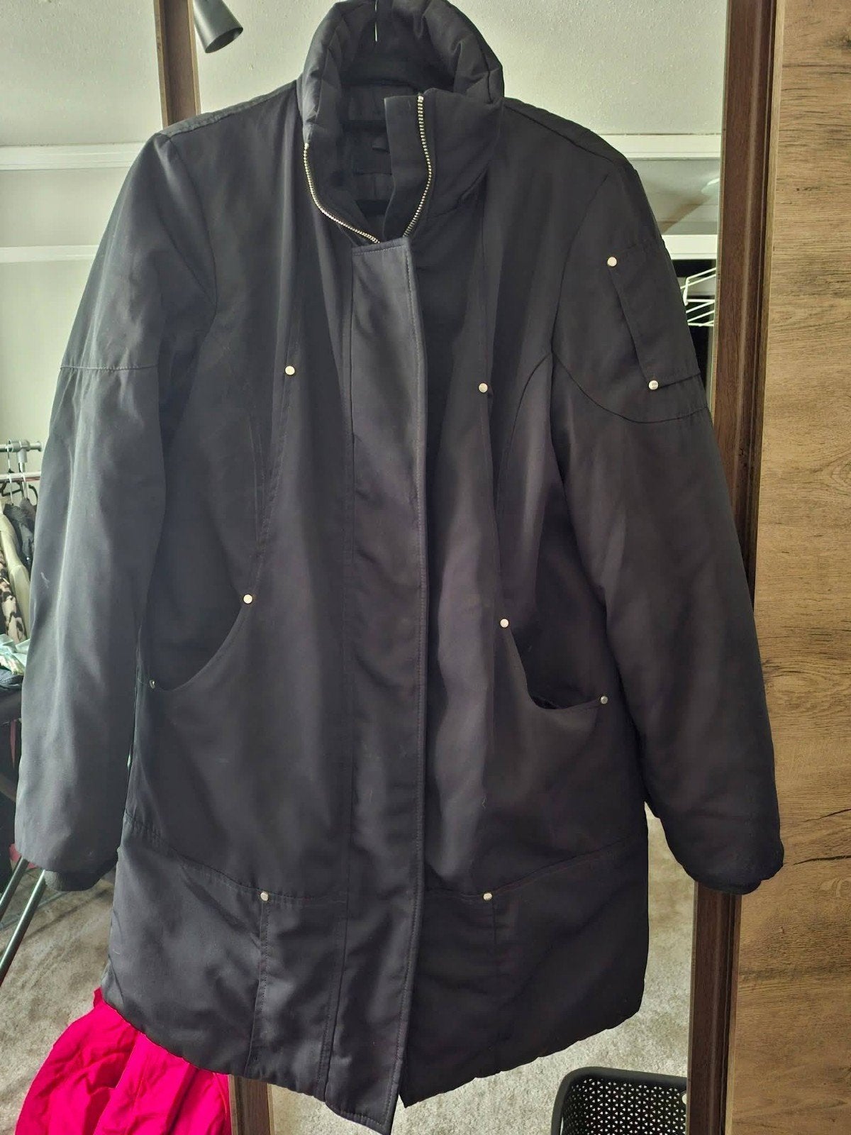 dames winterjas maat xl, Ophalen, Nieuw, Maat 46/48 (XL) of groter, Zwart