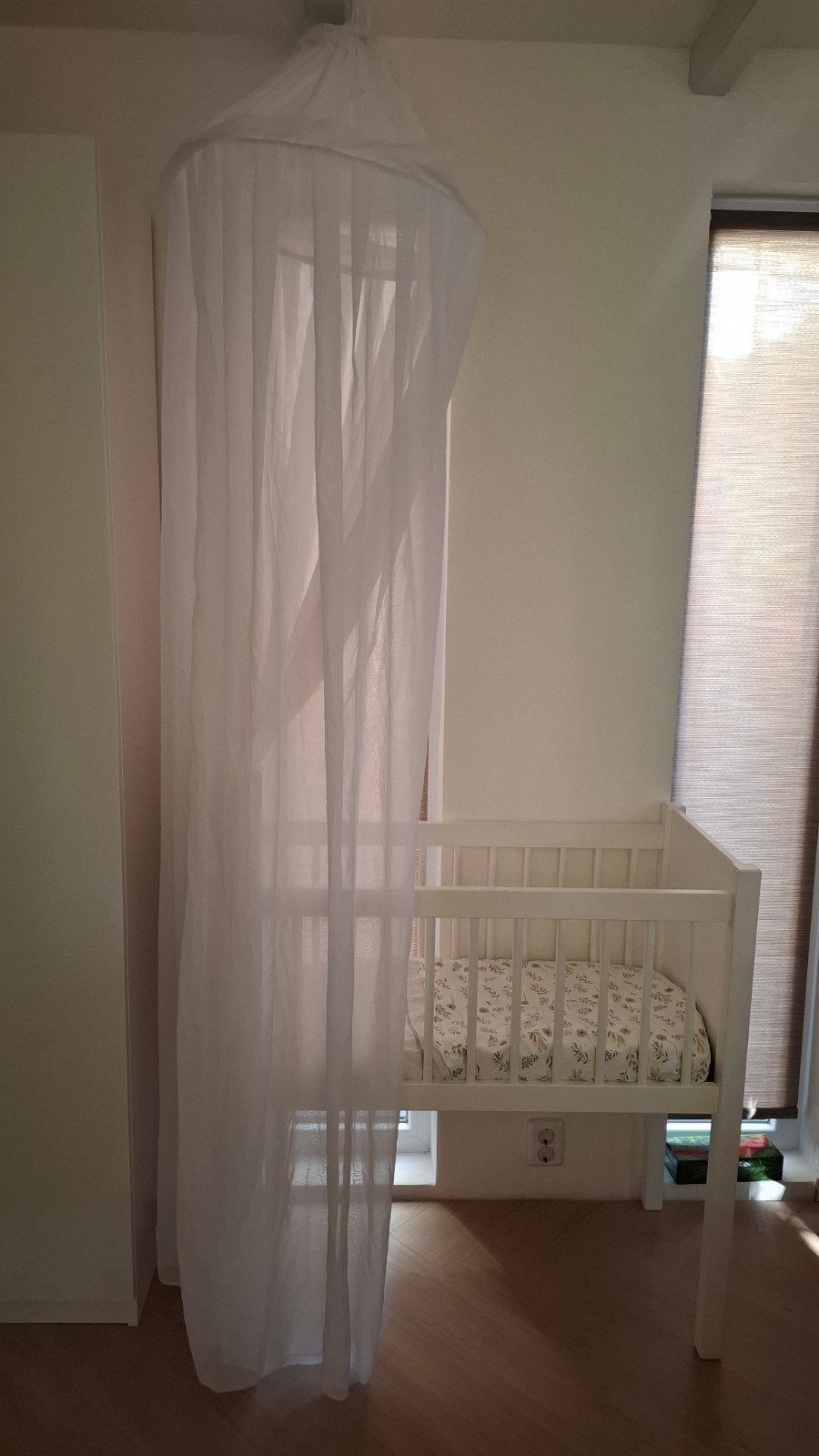 Baby wiegje, hele set:Jollein hemeltje, AeroSleep matras,etc, Ophalen of Verzenden, Zo goed als nieuw, Wieg