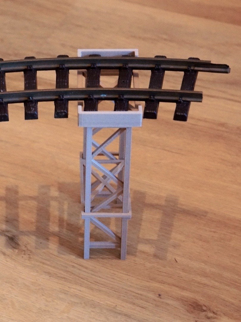 3D geprinte LGB Spoor G brugpijler 33-167 mm hoog, Ophalen of Verzenden, Nieuw, Brug, Tunnel of Gebouw, LGB