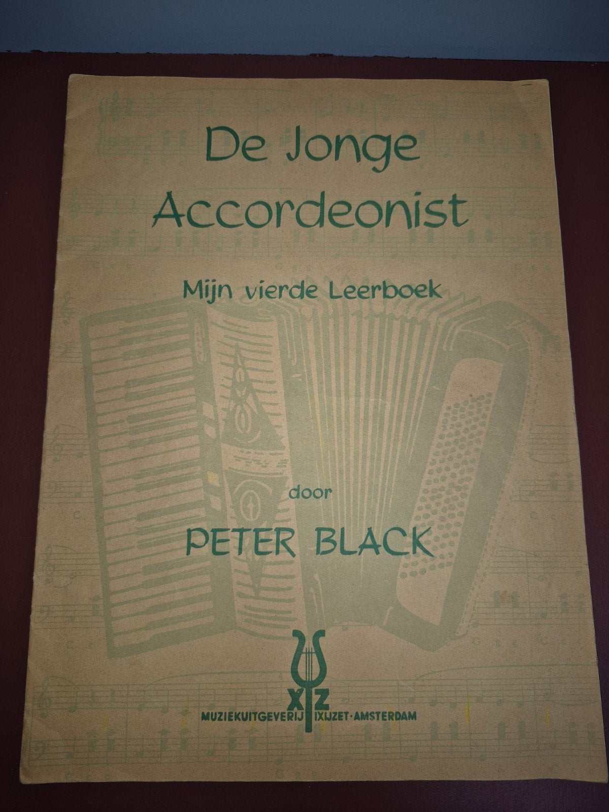 De Jonge Accordeonist -Mijn vierde Leerboek door Peter Black, Gebruikt, Verzenden, Overige genres, Les of Cursus