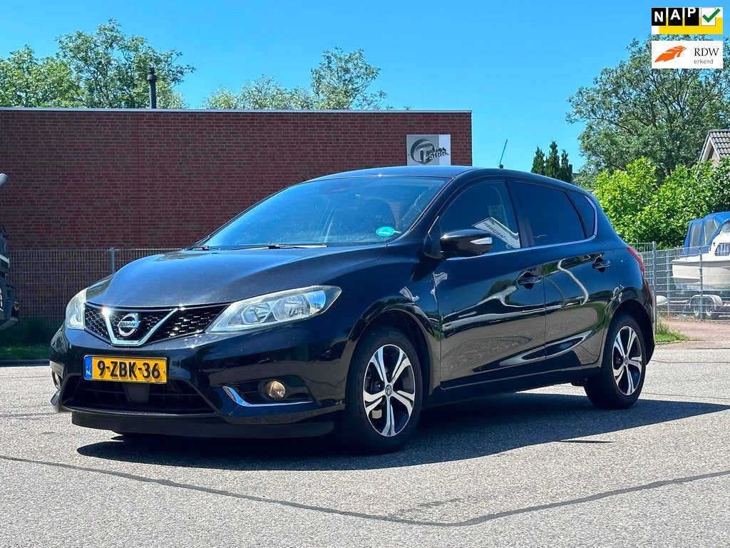 Nissan Pulsar 1.2 DIG-T Business Edition 360 Camera*Navigati, Auto's, Nissan, Voorwielaandrijving, Euro 5, Gebruikt, 4 cilinders