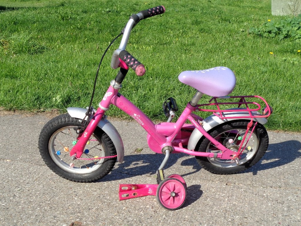 Cumberland Bunny Blossom kinderfietsje -21 frame /12.5 inch-, Fietsen en Brommers, Ophalen, Terugtraprem, Zijwieltjes, Gebruikt