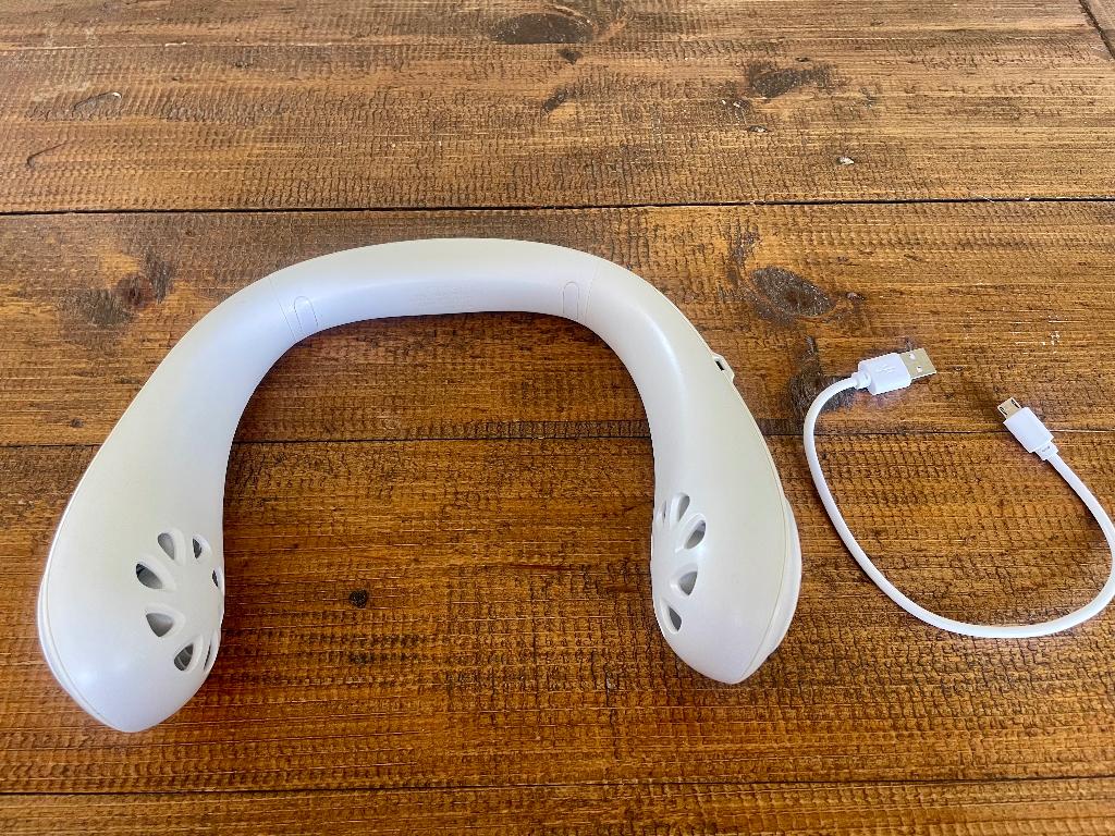 Draagbare neck fan / nekventilator, Ophalen of Verzenden, Zo goed als nieuw, Overige